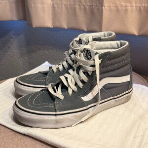 Women's High Top Vans Light Blue Size 7.5